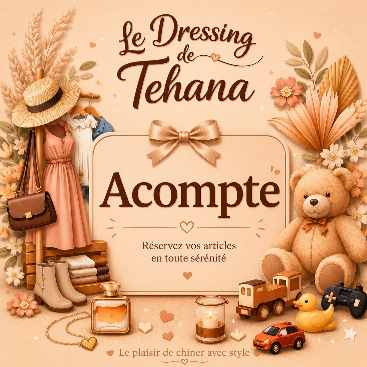 💕 Réservation live - Acomptes